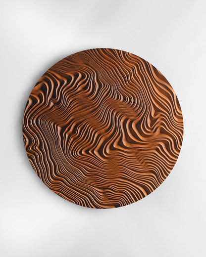 WIND AND EARTH iroko - Rettangular Wall Decor (Copy) SquareOff