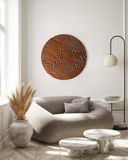 WIND AND EARTH iroko - Rettangular Wall Decor (Copy) SquareOff