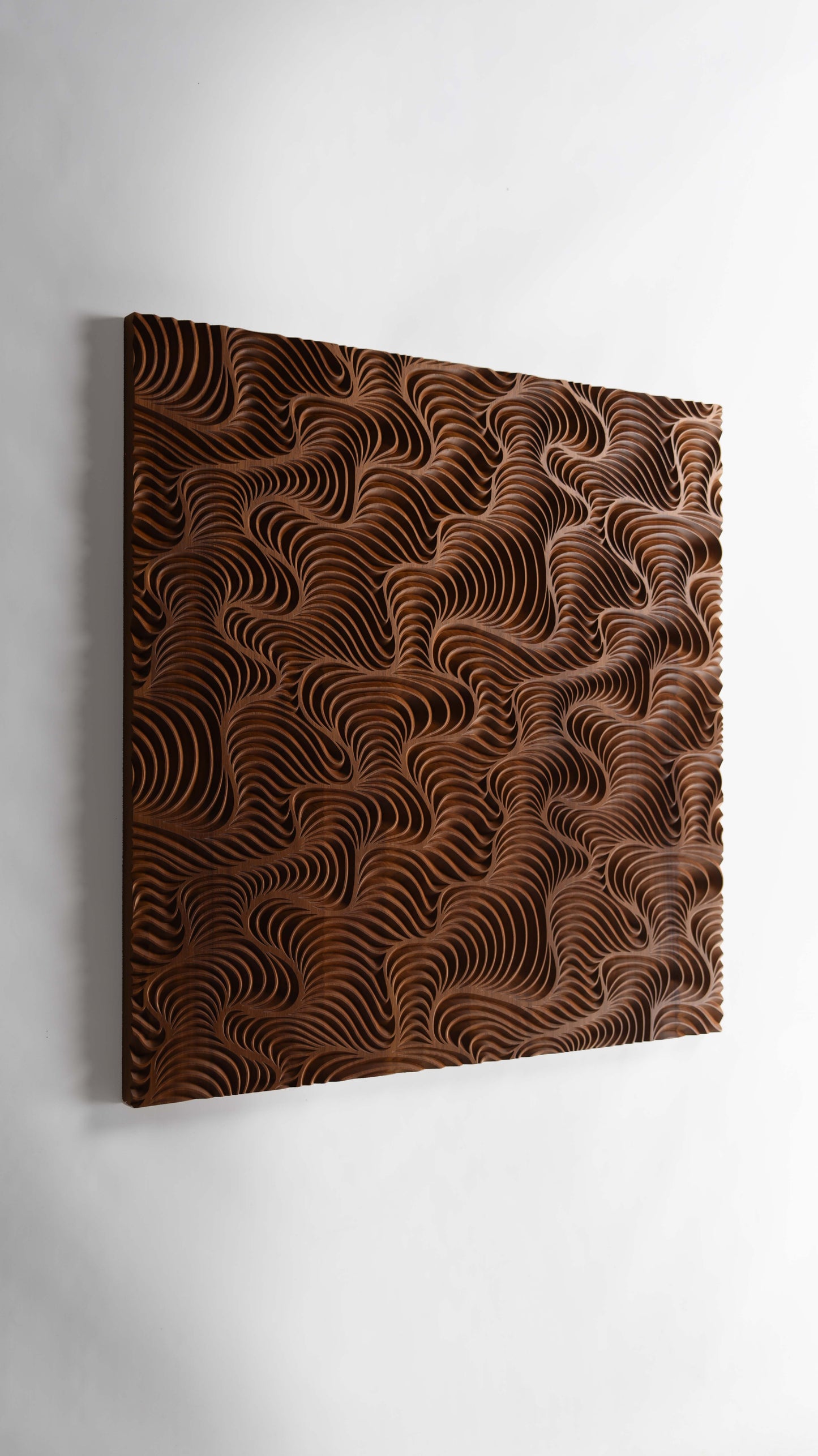 WIND AND EARTH iroko - Rettangular Wall Decor - SquareOff