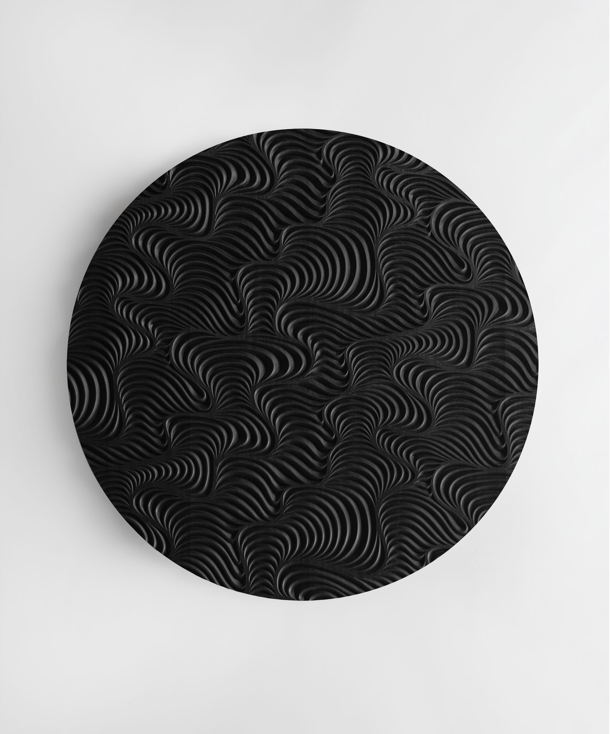 WIND AND EARTH iroko - Round Wall Decor (Copy) SquareOff