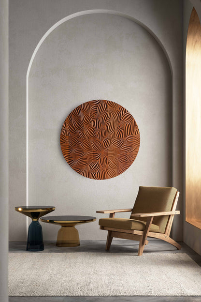 WIND AND EARTH iroko - Rettangular Wall Decor (Copy) SquareOff