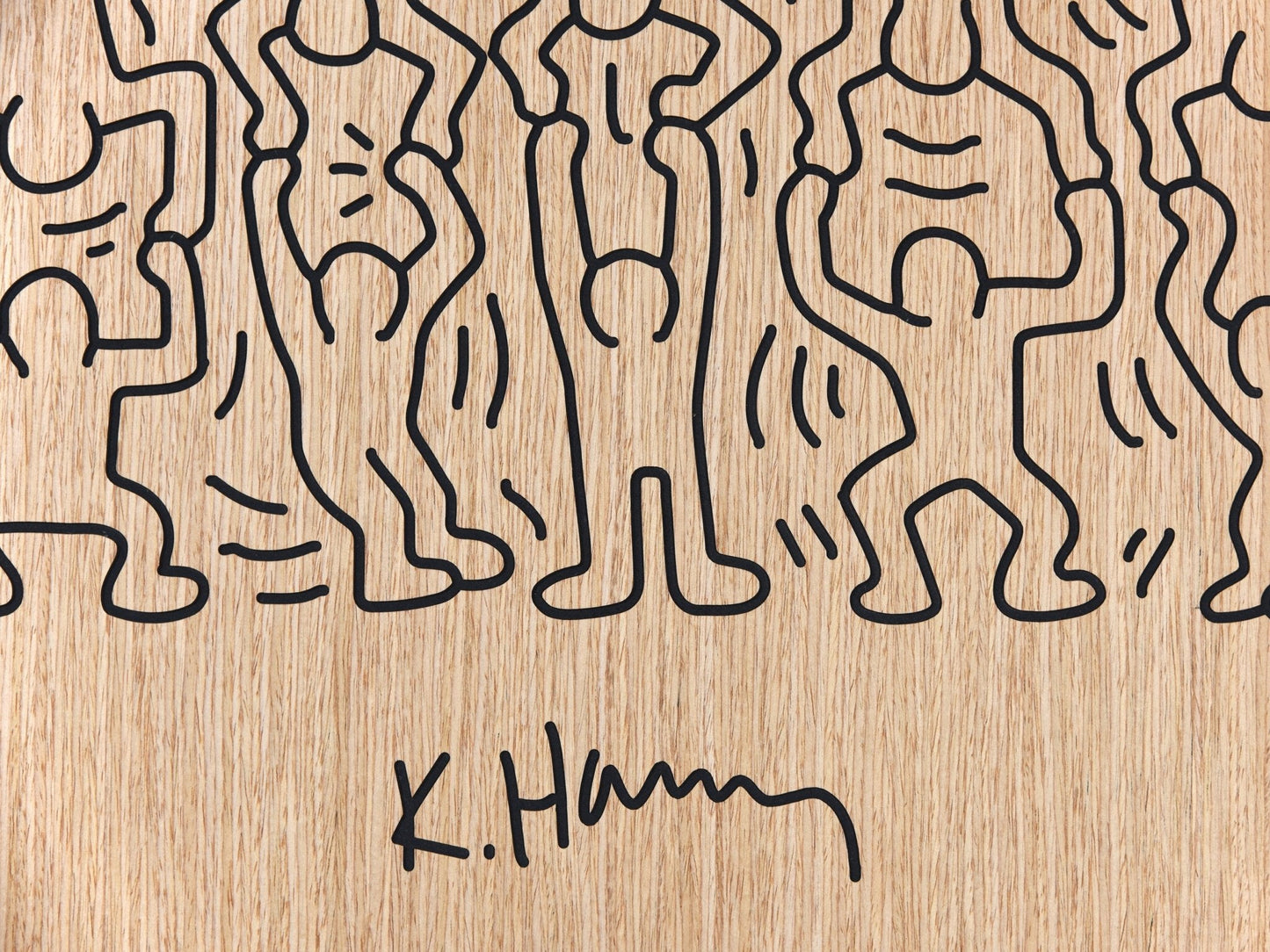 keith haring little men - Unique Wall Decoration Keith Haring - SquareOff