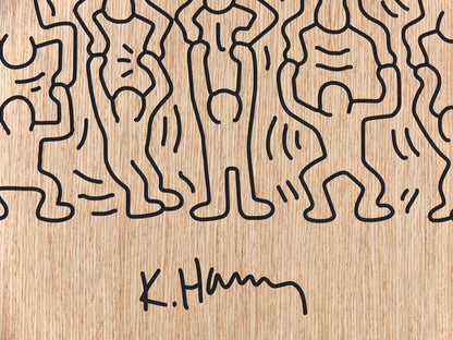 keith haring little men - Unique Wall Decoration Keith Haring - SquareOff