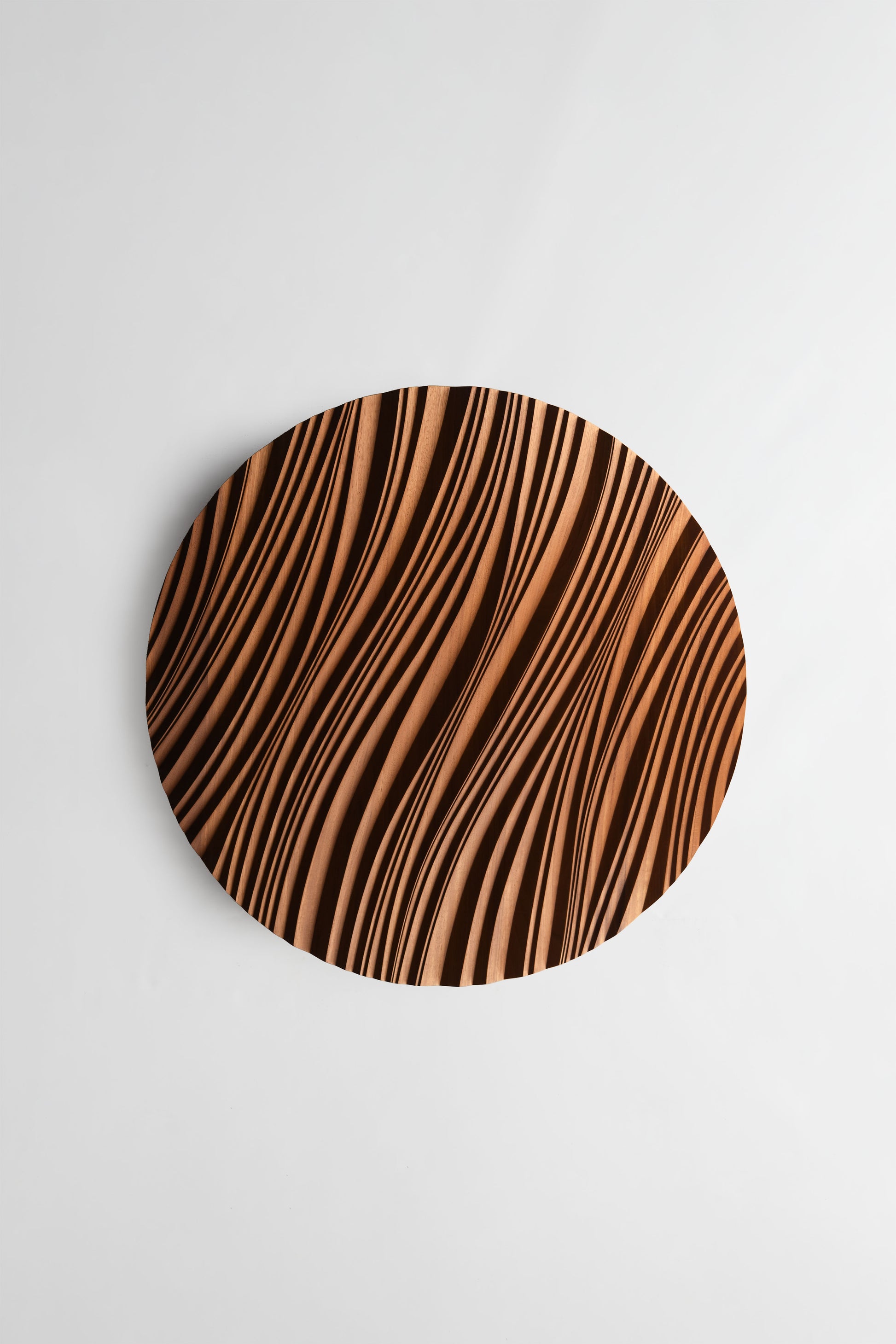 Erosion iroko - Modern Abstract Wall Art - SquareOff