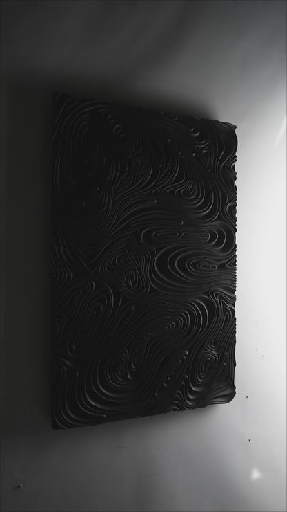 Vortices_wood panel decor minimalist design